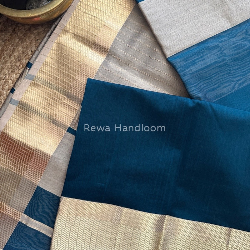  Resham Thread Border Saree