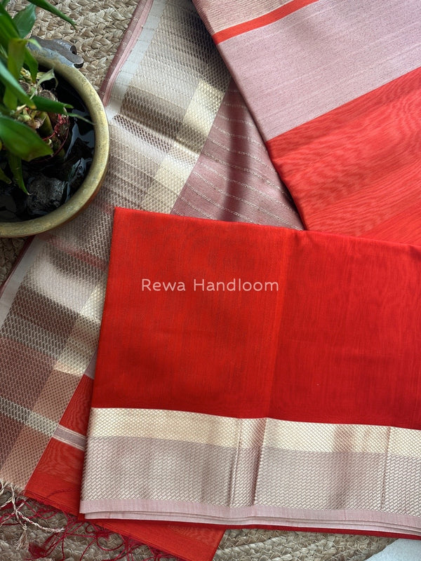  Resham Thread Border Saree