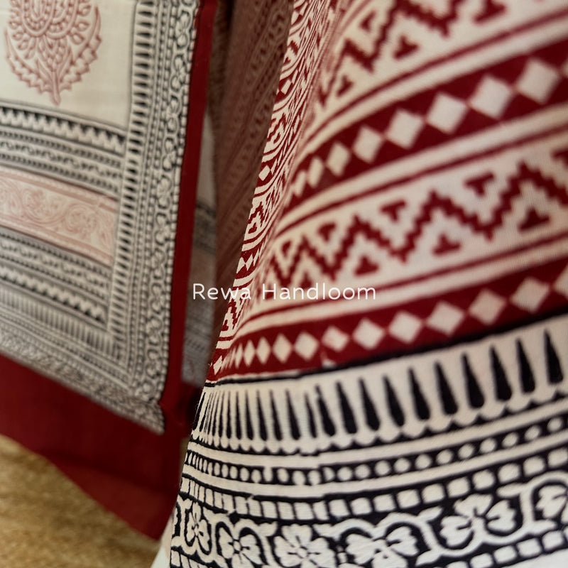 Bagh Print Cotton Suit 