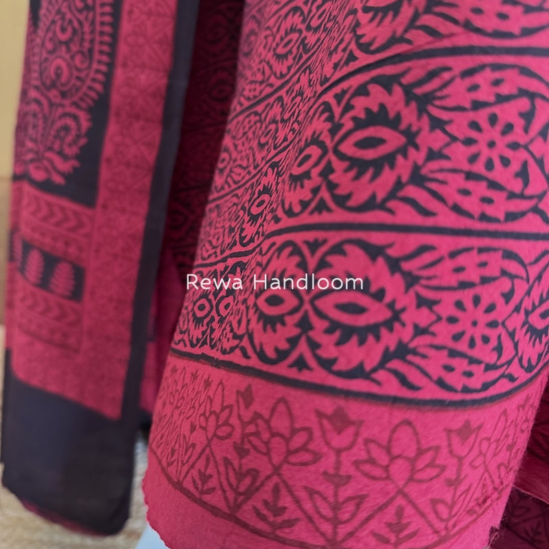 Bagh Print Cotton Suit 