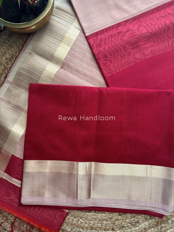  Resham Thread Border Saree