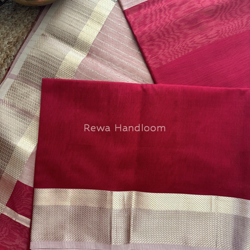  Resham Thread Border Saree