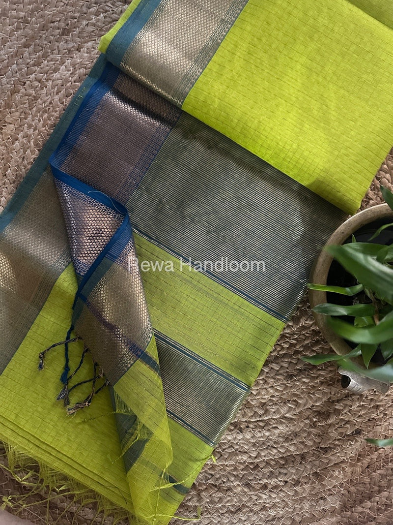 Maheshwari Zari Checks Saree