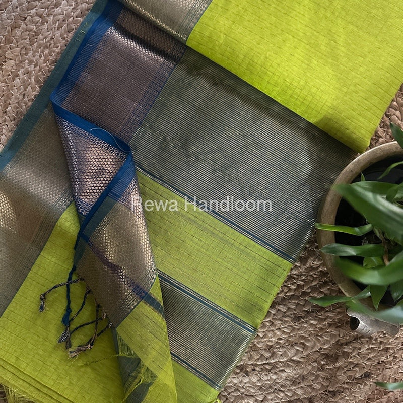 Maheshwari Zari Checks Saree