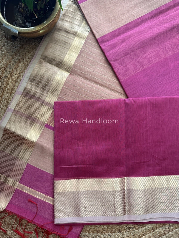  Resham Thread Border Saree