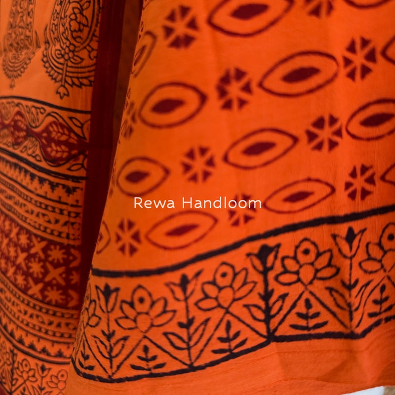 Bagh Print Cotton Suit 