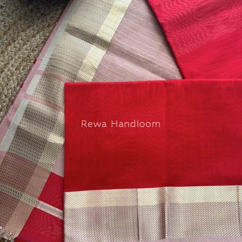  Resham Thread Border Saree