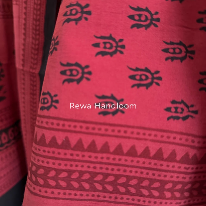 Bagh Print Cotton Suit 