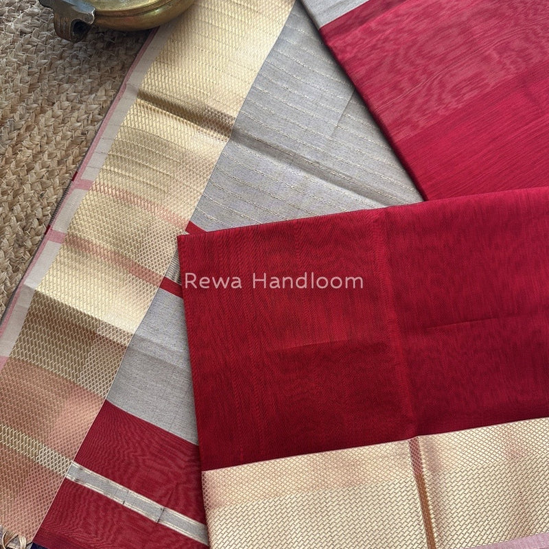  Resham Thread Border Saree
