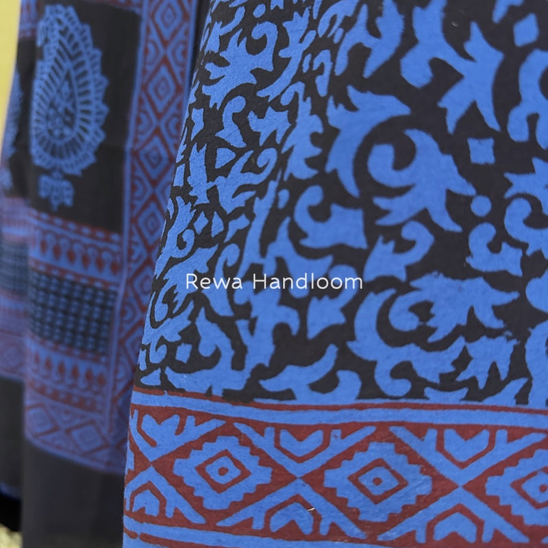 Bagh Print Cotton Suit 