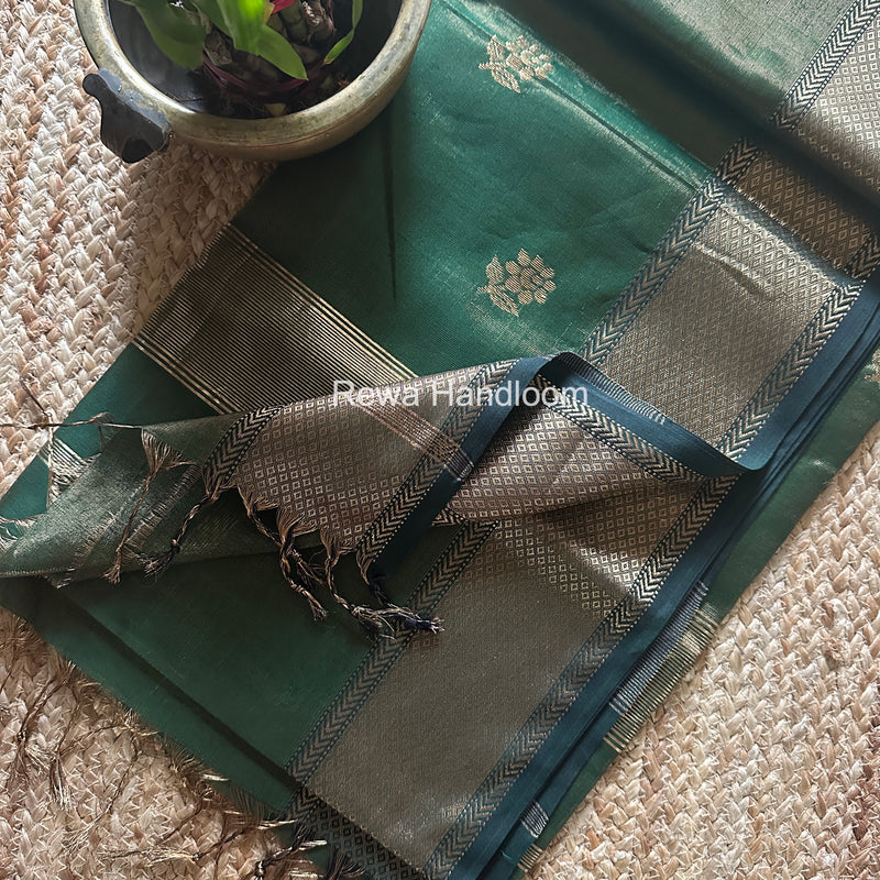 Maheshwari Tissue Silk Saree