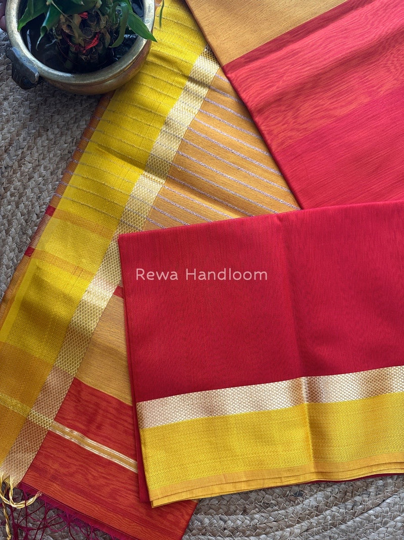  Resham Thread Border Saree