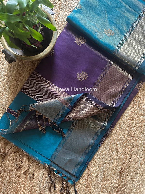 Maheshwari Tissue Silk Saree