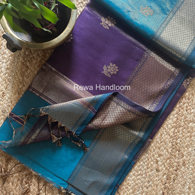 Maheshwari Tissue Silk Saree