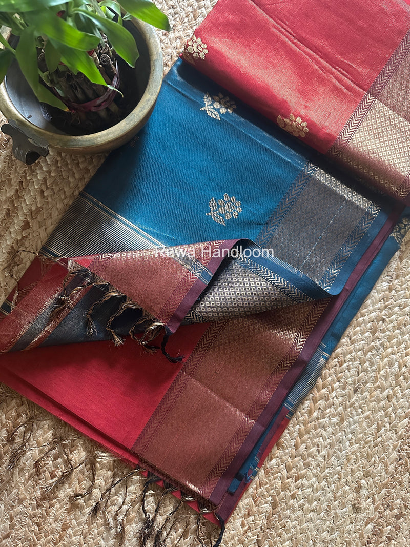 Maheshwari Tissue Silk Saree