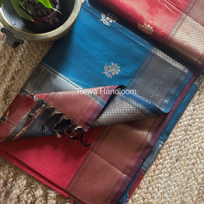 Maheshwari Tissue Silk Saree