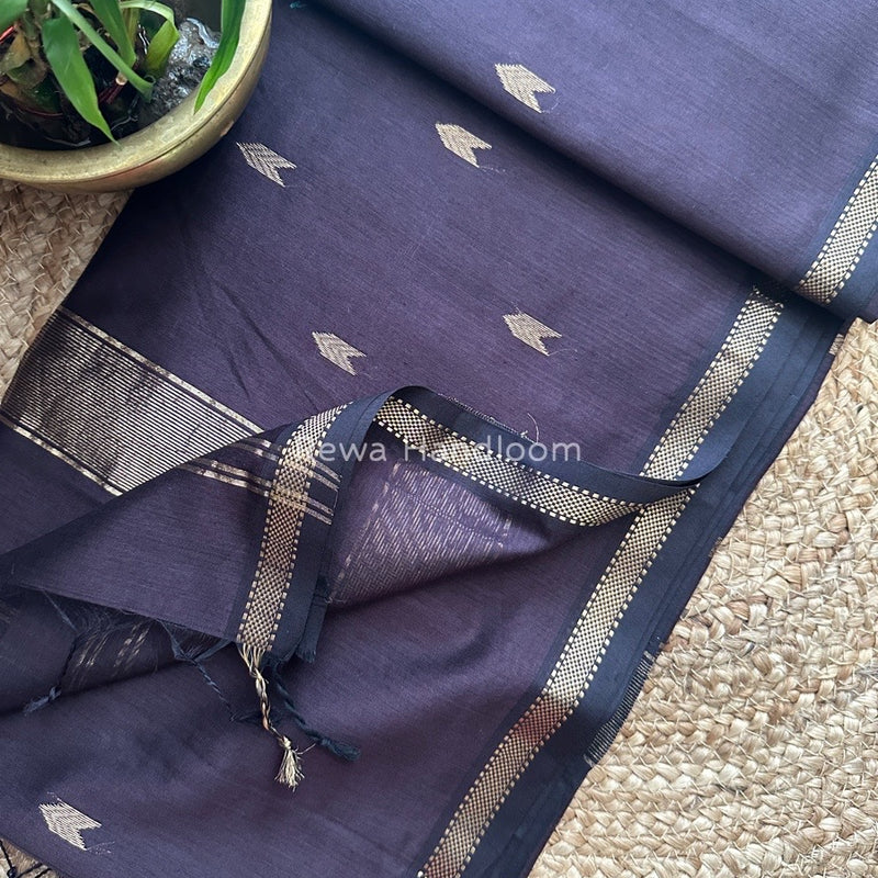  Zari Butti Maheshwari Saree