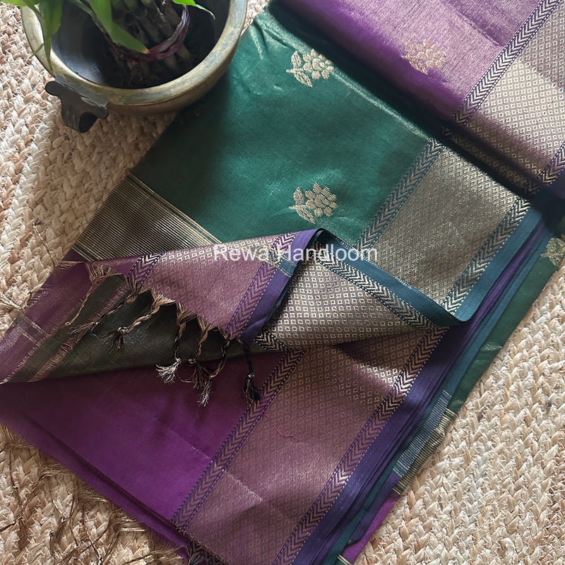 Maheshwari Tissue Silk Saree
