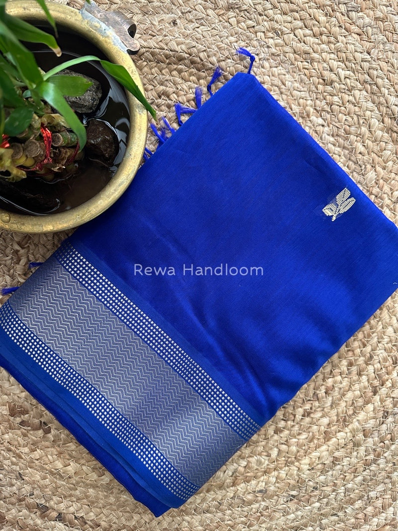 Maheshwari Blue Resham Thread Butti Saree RBS50