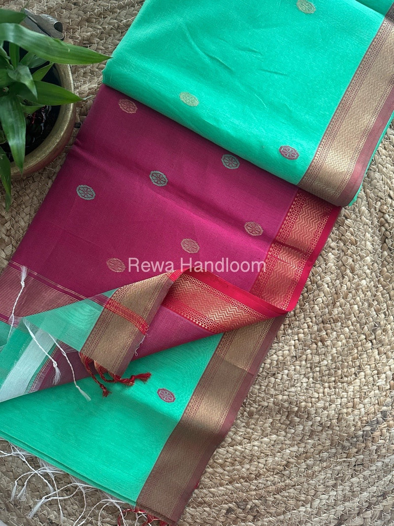 Maheshwari Zari Butti Saree 