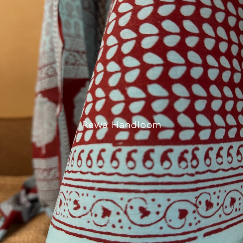 Bagh Print Cotton Suit 