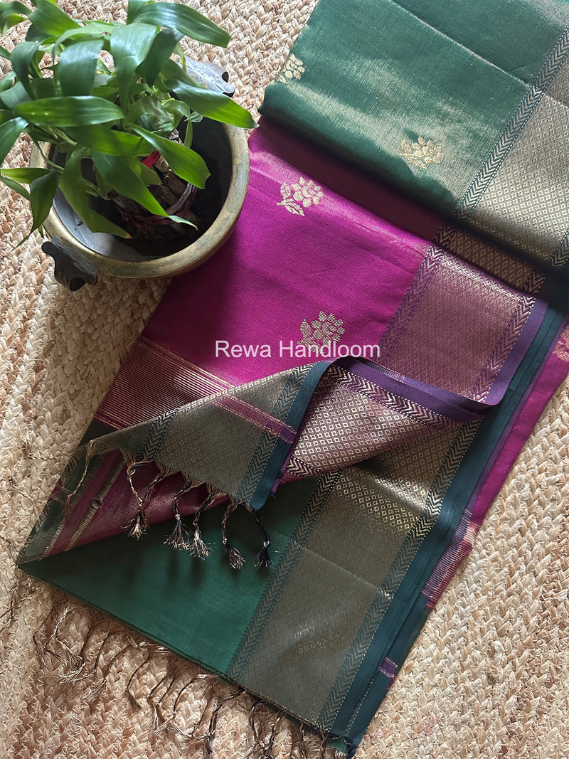 Maheshwari Tissue Silk Saree