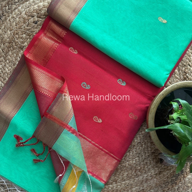Maheshwari Zari Butti Saree
