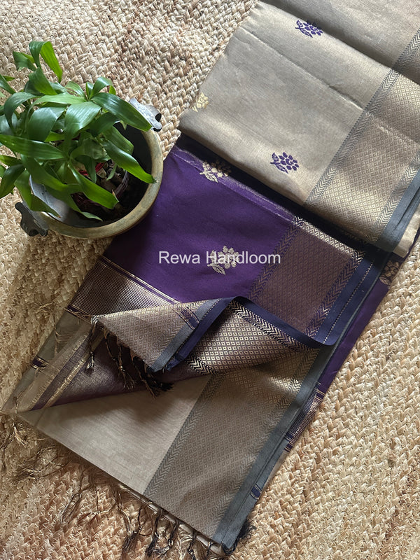 Maheshwari Tissue Silk Saree