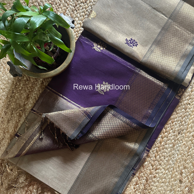 Maheshwari Tissue Silk Saree