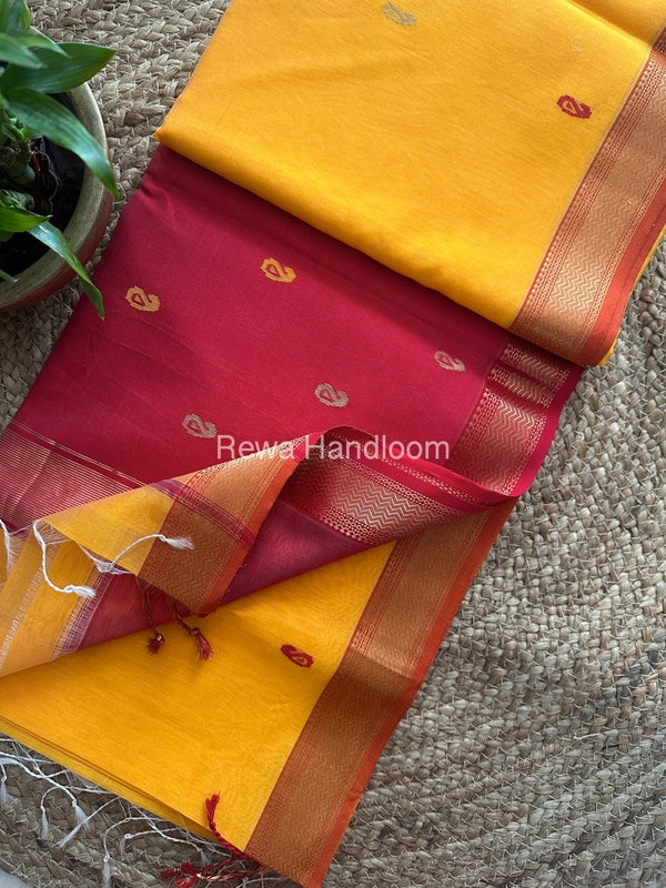 Maheshwari Zari Butti Saree 