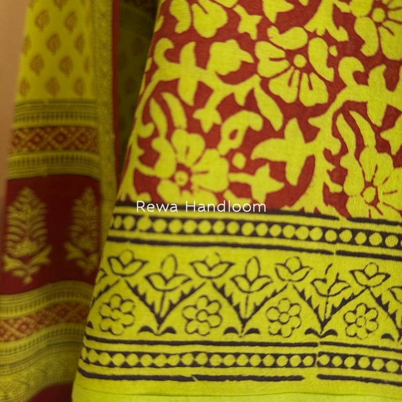  Bagh Print Cotton Suit