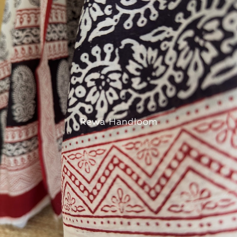  Bagh Print Cotton Suit