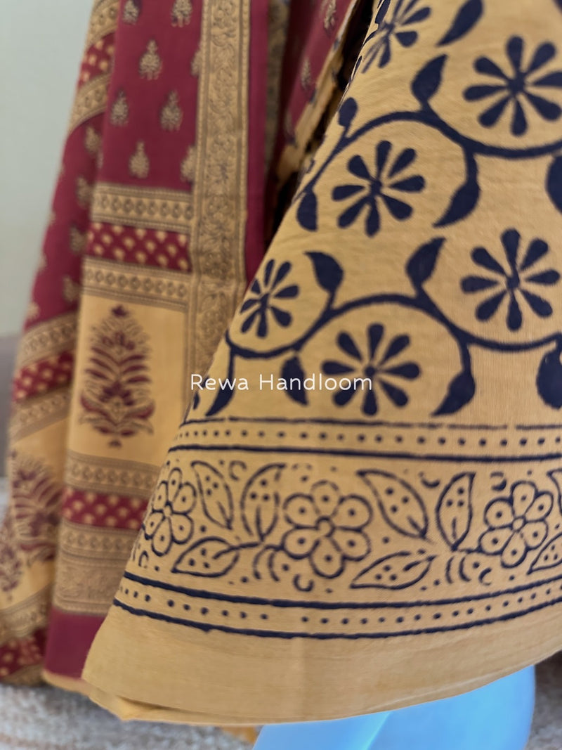  Bagh Print Cotton Suit