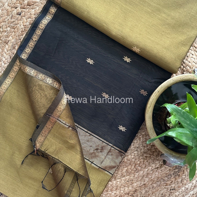 Zari Butti Maheshwari Saree