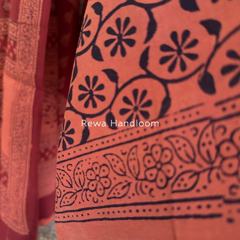  Bagh Print Cotton Suit