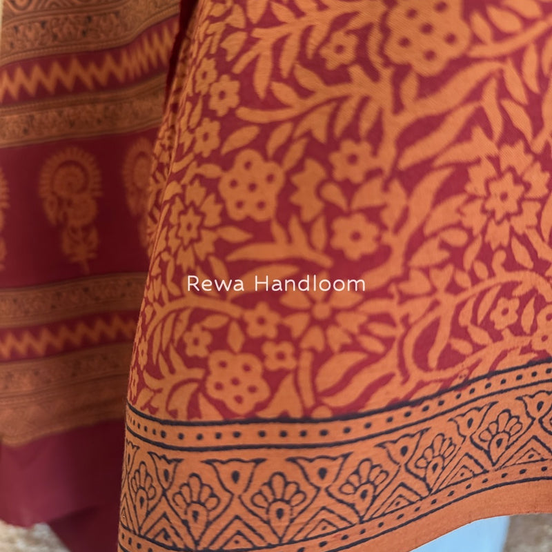  Bagh Print Cotton Suit