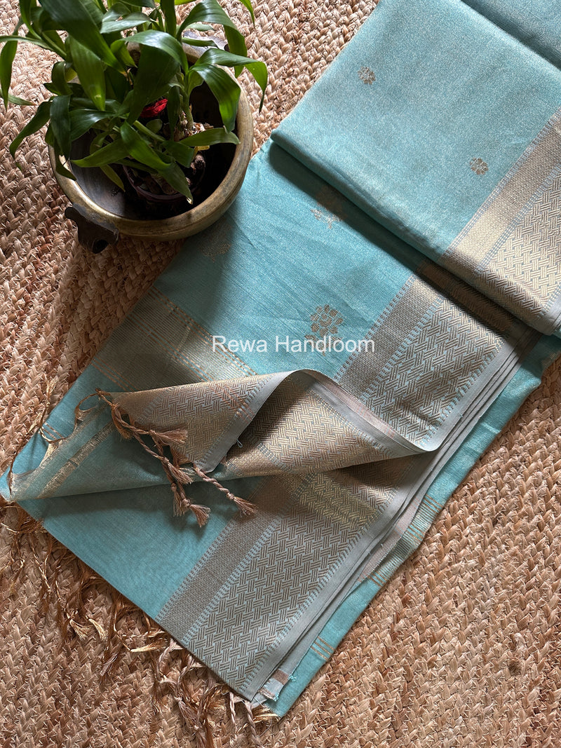 Maheshwari Tissue Butti Saree