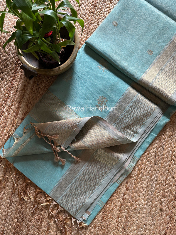 Maheshwari Tissue Butti Saree