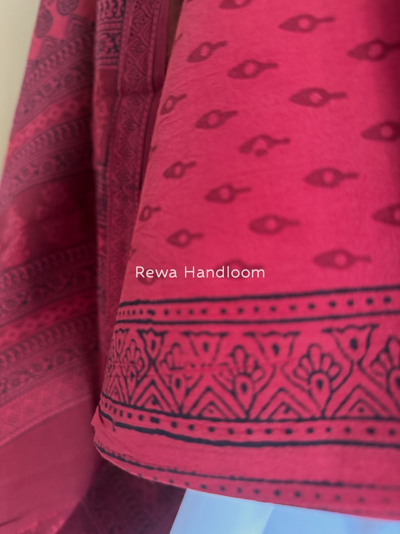  Bagh Print Cotton Suit