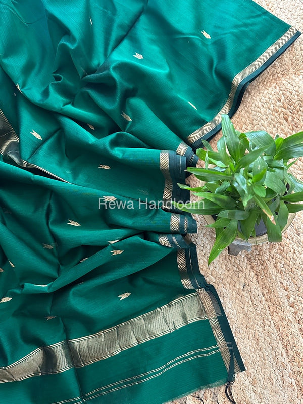 Zari Butti Maheshwari Saree