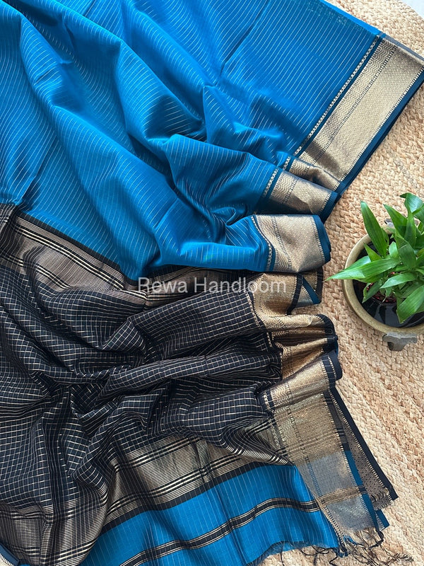 Maheshwari Zari Linning Saree