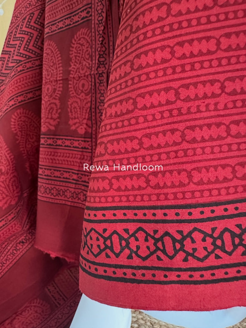  Bagh Print Cotton Suit