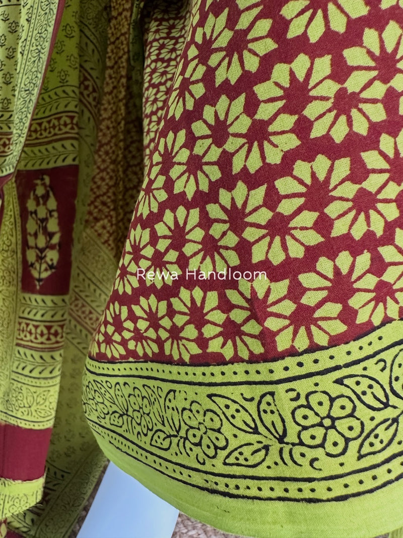  Bagh Print Cotton Suit
