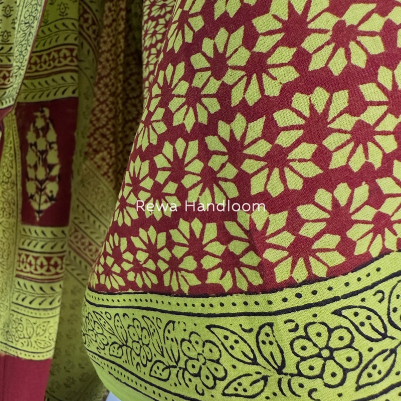  Bagh Print Cotton Suit