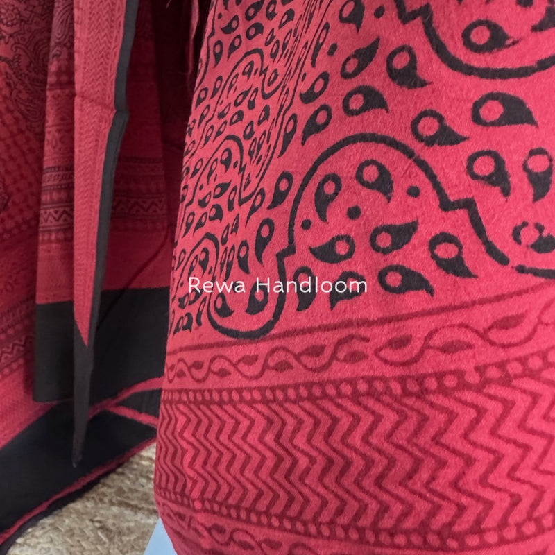  Bagh Print Cotton Suit