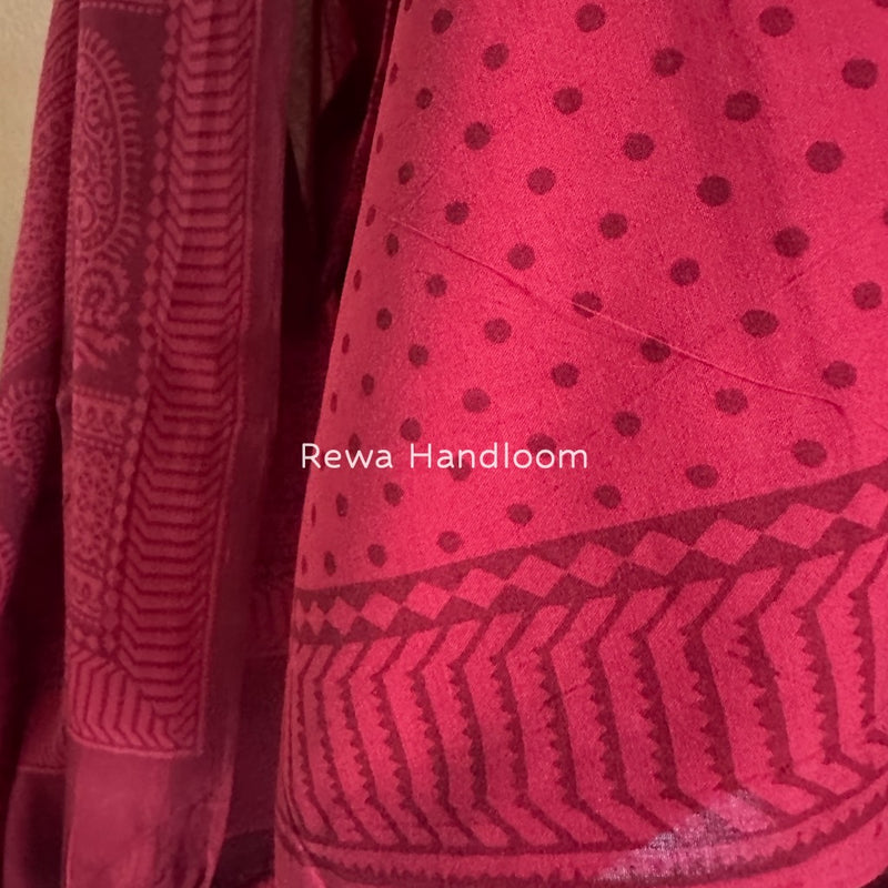  Bagh Print Cotton Suit