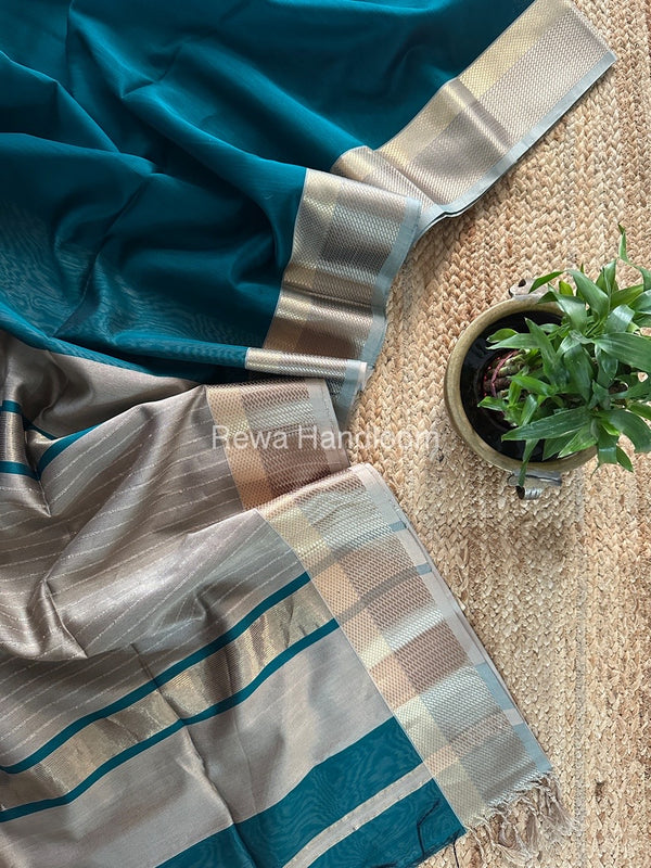 Maheshwari Resham Thread Border Saree