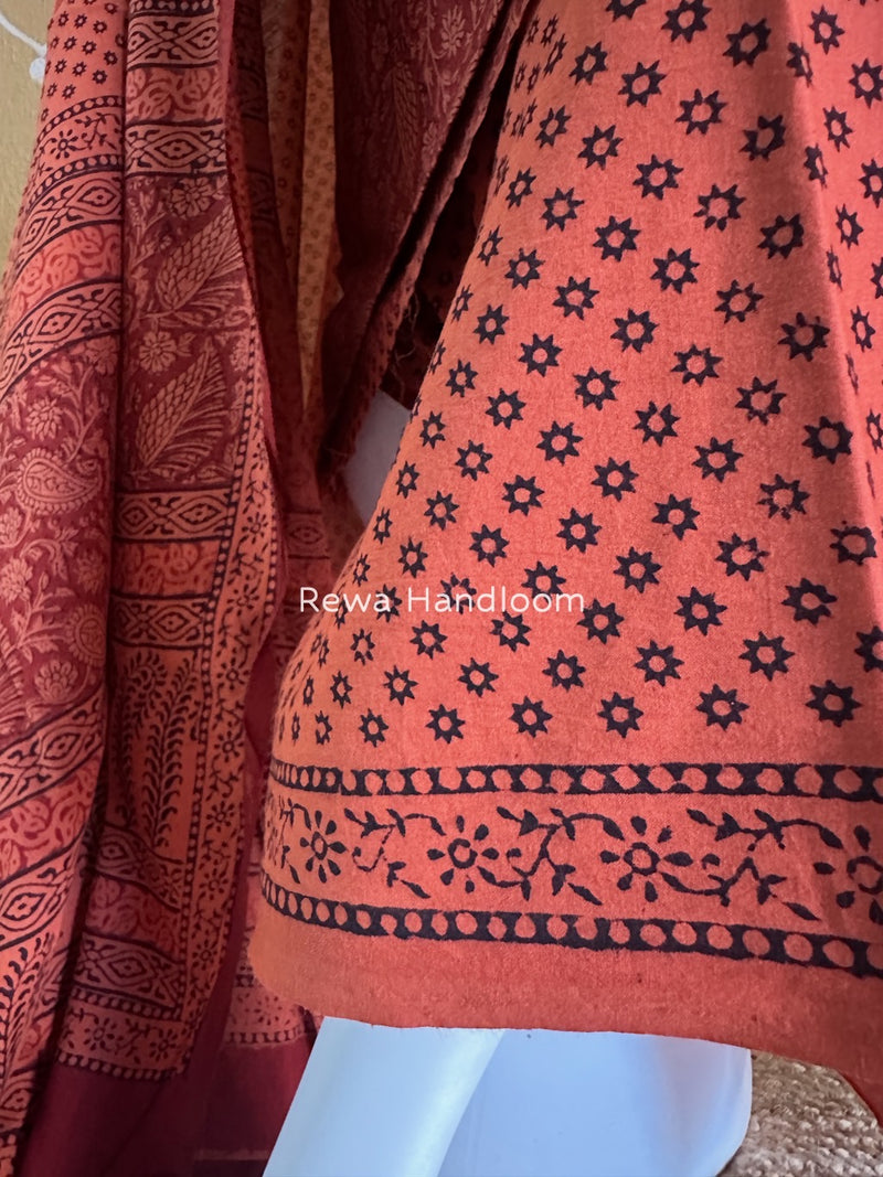  Bagh Print Cotton Suit