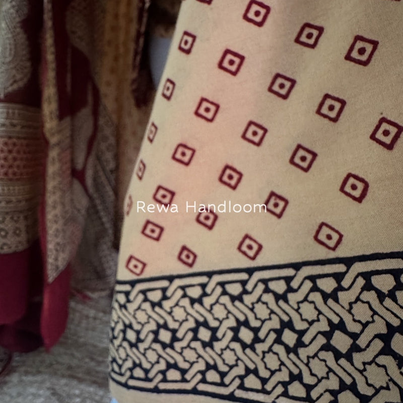  Bagh Print Cotton Suit