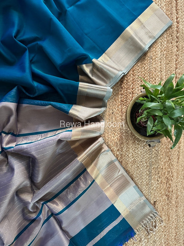 Maheshwari Resham Thread Border Saree
